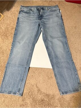 Levi's Faded Blue Men's Straight Jeans